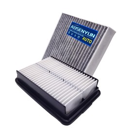 Engine & Cabin Air Filter For Kia Forte (2019-2023), Elantra (2017-2020), Forte5 (2020-2023). Replace 97133-F2000, CA12057