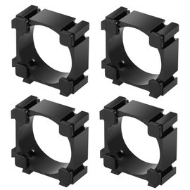 100Pcs 18650 Lithium Battery Holder Kit, Durable Plastic Cylindrical Cell Bracket, Spacer Stand for Secure DIY Battery Pack Assembly & Storage