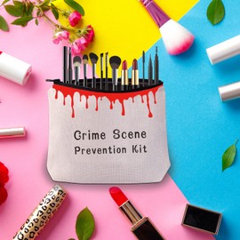Crime Scene Prevention Kit Period Pouch Tampon Case True Crime Lover Pouch, Crime Scene B,