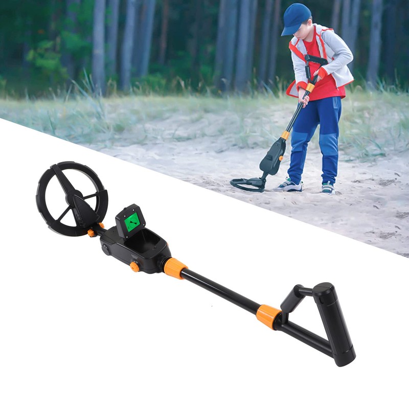 Metal Detector Waterproof Underground Gold Finder Scanner with Rake Shovel