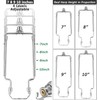 7 8 9 10 inch Lamp Shade Harp Holder,Adjustable Lamp