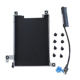 SATA Hard Drive Caddy Kit for Dell Latitude 15 5510 5511 5505 5502 5501 5500, Precision 15 3540 3541 3542 3550 3551 with Cable, Bracket, Screws