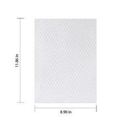 CQT Dry Dust Mop Refill Floor Pads,Disposable Dry Floor Mop Sweeper Pad Refills Includes 60 Dry Cloths, 11.8*8.9Inch