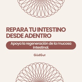 GUDGUT - Glutamina + Zinc carnosina - Favorece la Salud Digestiva y Acelera la Recuperación Muscular - Fórmula Vegana, Sin Gluten y Sin Azúcares Añadidos - Non-GMO - 30 Sobres