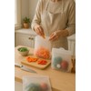Reusable Silicone Food Storage Bags – Premium Eco-Friendly Multi-Size Set
