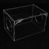 Closed Sanding Box Highly Transparent Rectangular Table Polishing Tool for