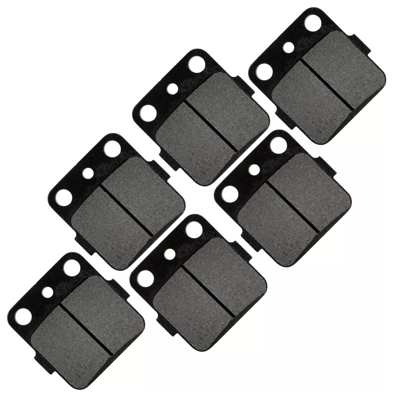 Caltric Front & Rear Brake Pads for Honda TRX400EX Sportrax