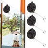 3 Pcs Bird Feeder Wall Mount Window Suction Cups with