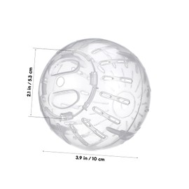 GANAZONO Mini Toy Small Pet Exercise Ball for Hamsters Gerbils Mice Accessories Pets Guinea Pig Enrichment