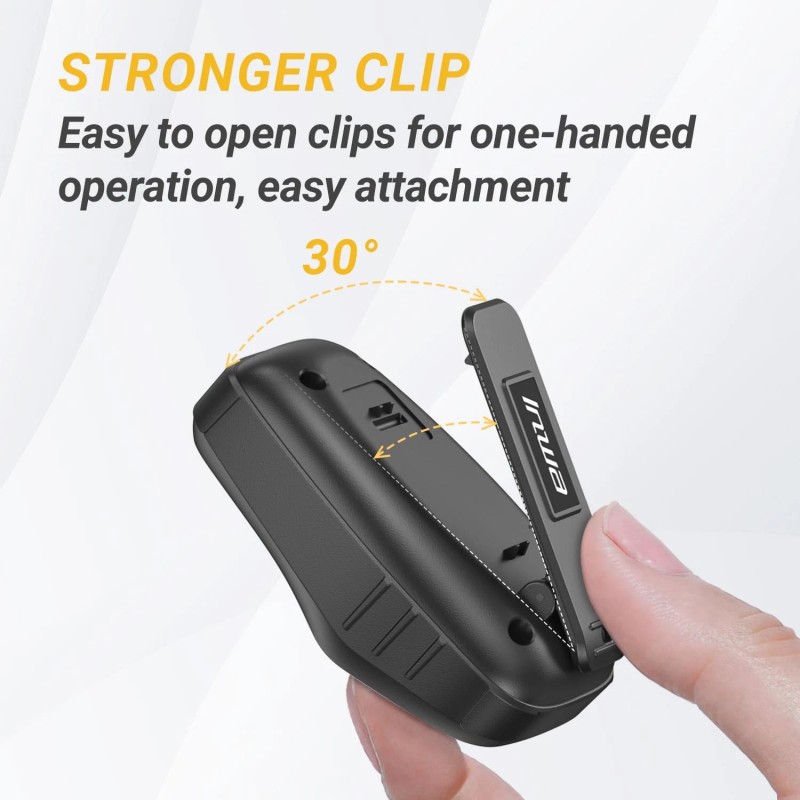 Inwa Wearable Bluetooth Speaker, Clip-on Wireless Portable Speakers with Siri/Goog...