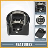 Partuto H7 LED Headlight Bulb Holder Adapter Socket Base Holders