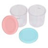 Ice Cream Pints Transparent Reusable Pints Homemade Ice Cream Container