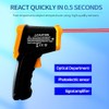 Digital Infrared Thermometer Gun for Cooking,BBQ,Pizza Oven,Ir Thermometer,-58℉~1112℉(-50℃~600℃) Handheld Non