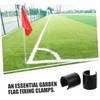 SUPVOX 6pcs Flag Fixing Clips for Garden Flags Windproof Stoppers