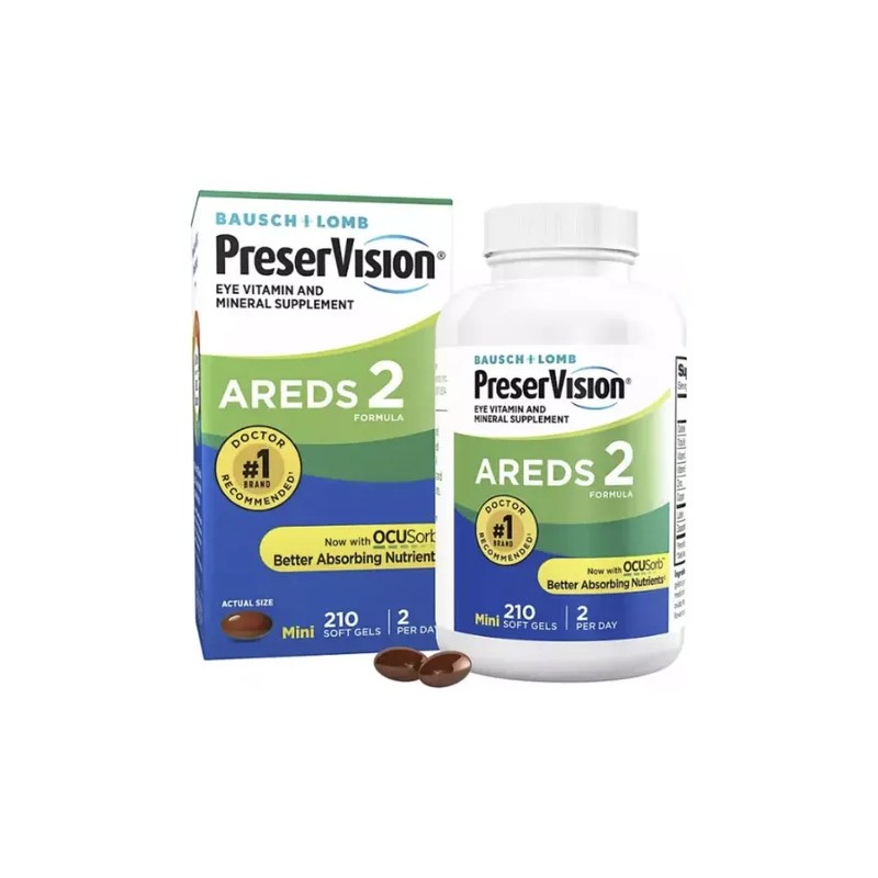 Bausch Lomb Preservision Areds2 210 Unidades Suplemento De Vitaminas Para