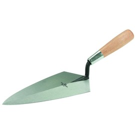 MARSHALLTOWN The Premier Line 10272 10-Inch Philadelphia Brick Trowel with Large Wooded Handle