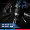 NEIKO 00244A Impact Socket Adapter and Magnetic Bit Holder Set
