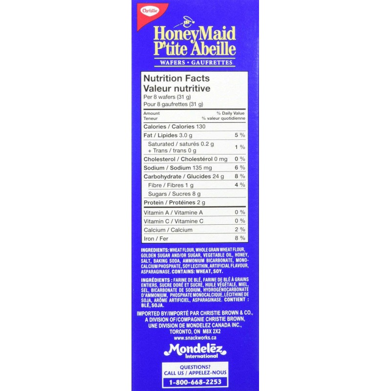 Honey Maid Graham Wafers, 400g/14.1 oz