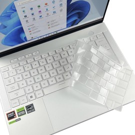 CaseBuy Premium Keyboard Cover Ultra Thin for 2024 ASUS ROG Zephyrus G14 GA403 GA403UU GA403UV GA403UI / 2024 ASUS ROG Zephyrus G16 GU605 GU605MV GU605MI GU605MY GU605MZ GU605MU 16" Laptop