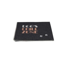 David Fussenegger Dog Blanket 'Dog's Chillzone' 100 x 140 cm Anthracite
