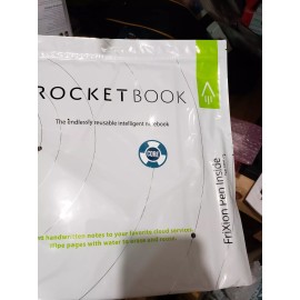 Rocketbook Smart Reusable Notebook BLACK-LINED CORE LETTER EVR2-L-K-A