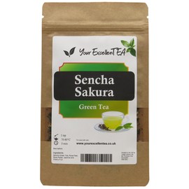 Sencha Sakura - Delicious Japanese Tea - Cherry and Sencha Green Tea Loose Leaf (500g)