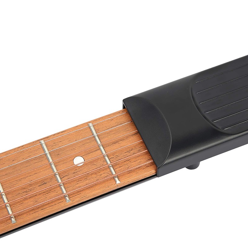 Portable Pocket Guitar Practice, Durable 6 Fret Pocket Guitar Practice
