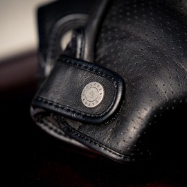 Oxford Henlow Air Women's Motorcycle Glove, Black, L