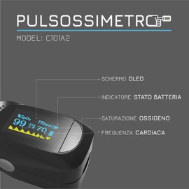 Professional Finger Saturation Meter Instant Readings Oximeter Oxygen Saturation