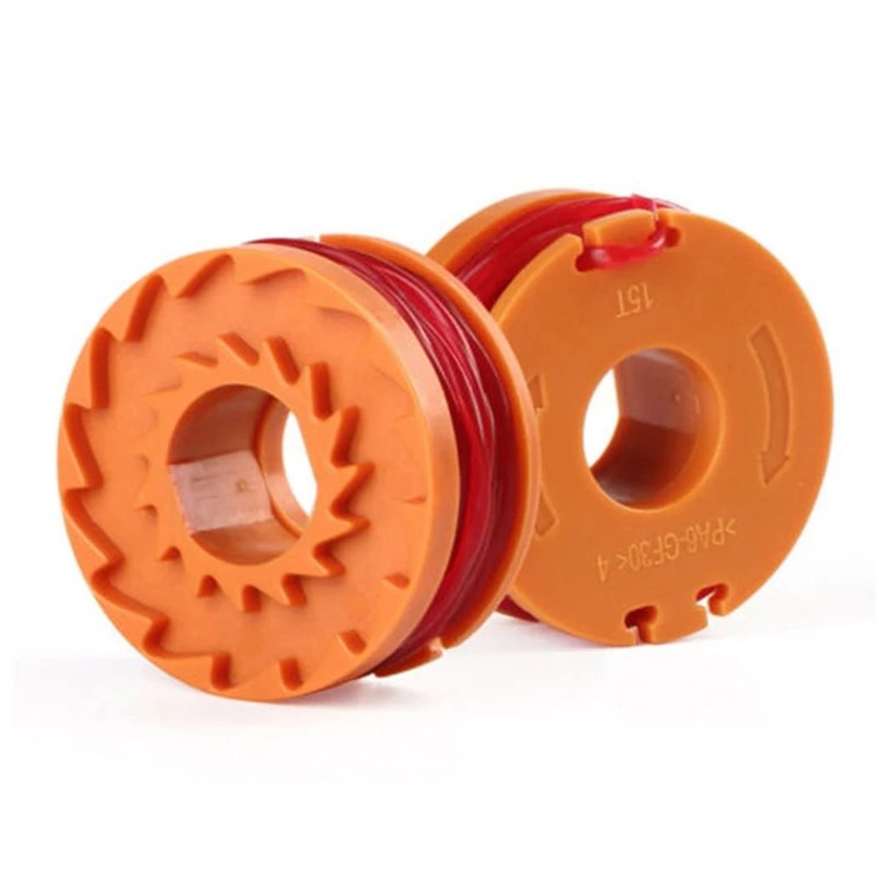 6Pcs Spool & Line Replacement for Argos McGregor MCT2X1825 CLGT18LG/1