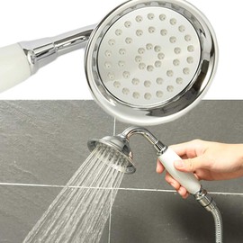 ENGA Vintage Hand-held Shower Rain Sprayer Telephone Shaped Brass Ceramic Shower Head with 59 Inch Hose for Bathroom (Oil Rubbed Bronze)