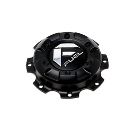 Fuel Matte Black Wheel Center Caps Set of One (1) 1003-27MB