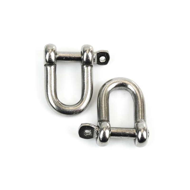 DAUMLINK® 2 x A4 Aisi 316 Shackles with Key Bolts