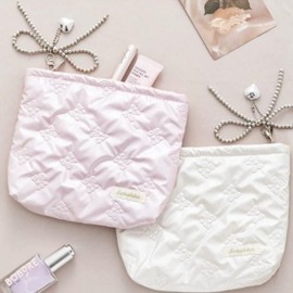 Travel/Mini/Ribbon/Make Up/Bag/Heart/Coin Purses