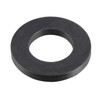 sourcingmap Rubber Flat Washers 17mm OD 10mm ID 2mm Thickness