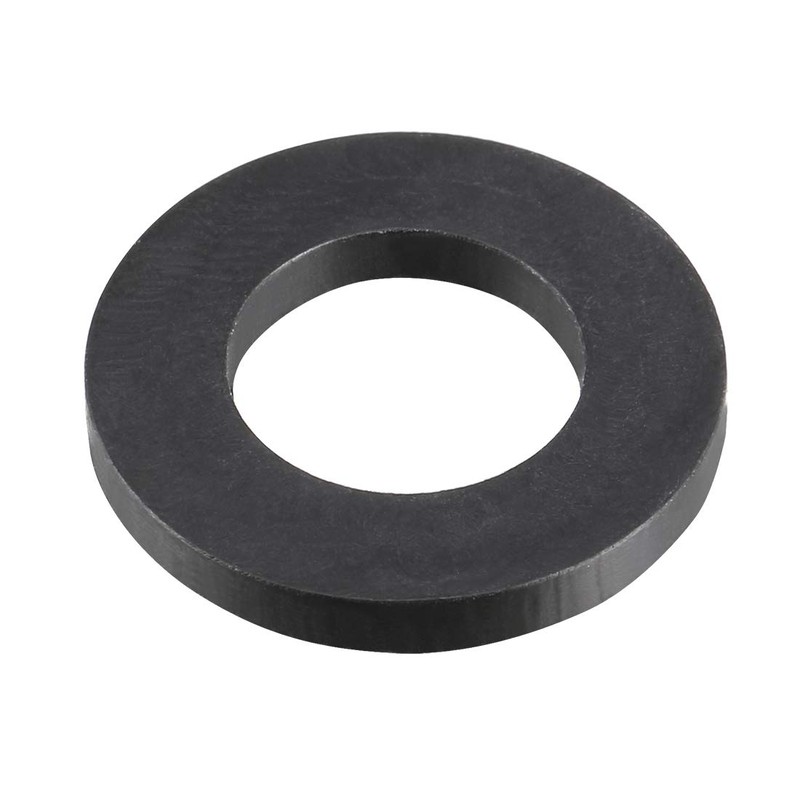 sourcingmap Rubber Flat Washers 17mm OD 10mm ID 2mm Thickness