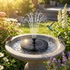 3.5W Solar Fountain Pump for Garden Decor – Floating Bird