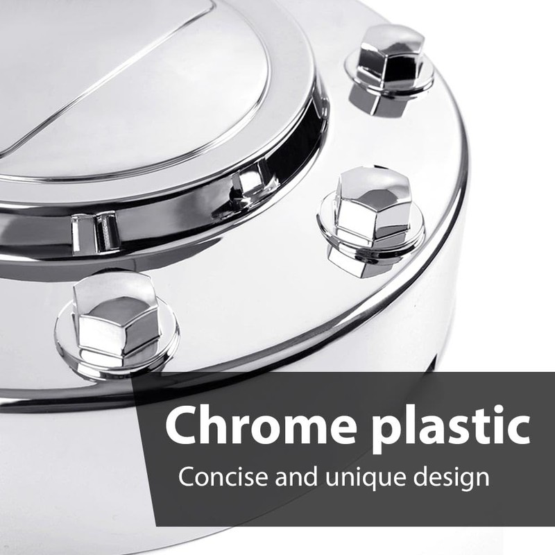 G-PLUS Pair Front Alcoa Alloy Wheel Center Hub Caps 1-TON