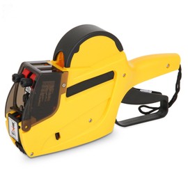 Price Gun, Professional 2 Line 10 Digits Price Label Gun, Pricing Tag Gun with 5 Rolls Labels & Ink Cartridge, Price Sticker Gun kit for Office, Retail Shop, Grocery Store