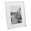 Impressions narrow silver plated 4" x 6" photo frame with