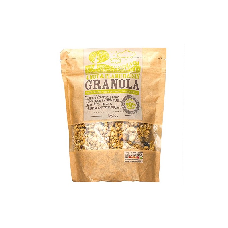 Marks & Spencer 4 Nut and Flame Raisin Granola 500g