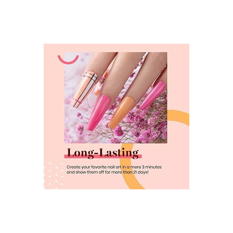 Beetles Gel Polish Gel Para Uñas Kit Con 6 Esmaltes