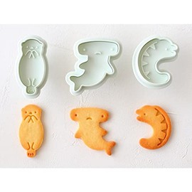 cotta Sea Cookie Cutter (Sea Otter Hammerhead Shark Moray Eel)