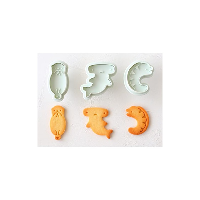 cotta Sea Cookie Cutter (Sea Otter Hammerhead Shark Moray Eel)
