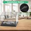 M METERXITY Clear Acrylic Display Case, 12 x 12 x