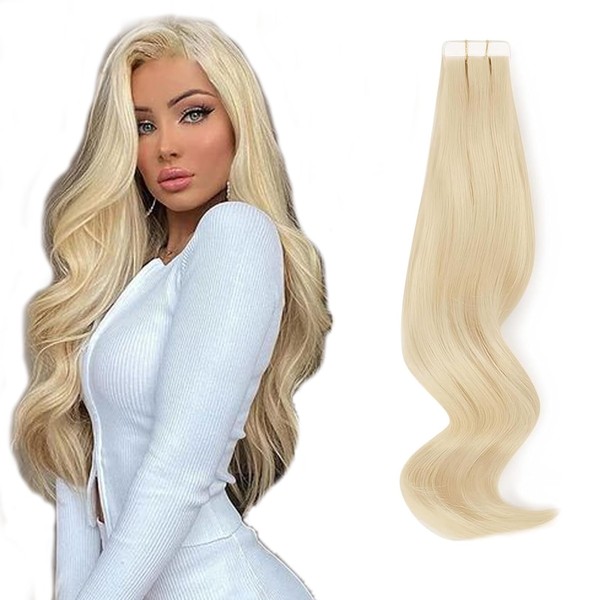 ABH AMAZINGBEAUTY Semi-permanent Real Remi-Remy 100 Human Hair Tape in
