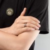 THREE KEYS JEWELRY 8mm Tungsten Wedding Ring with Koa Wood