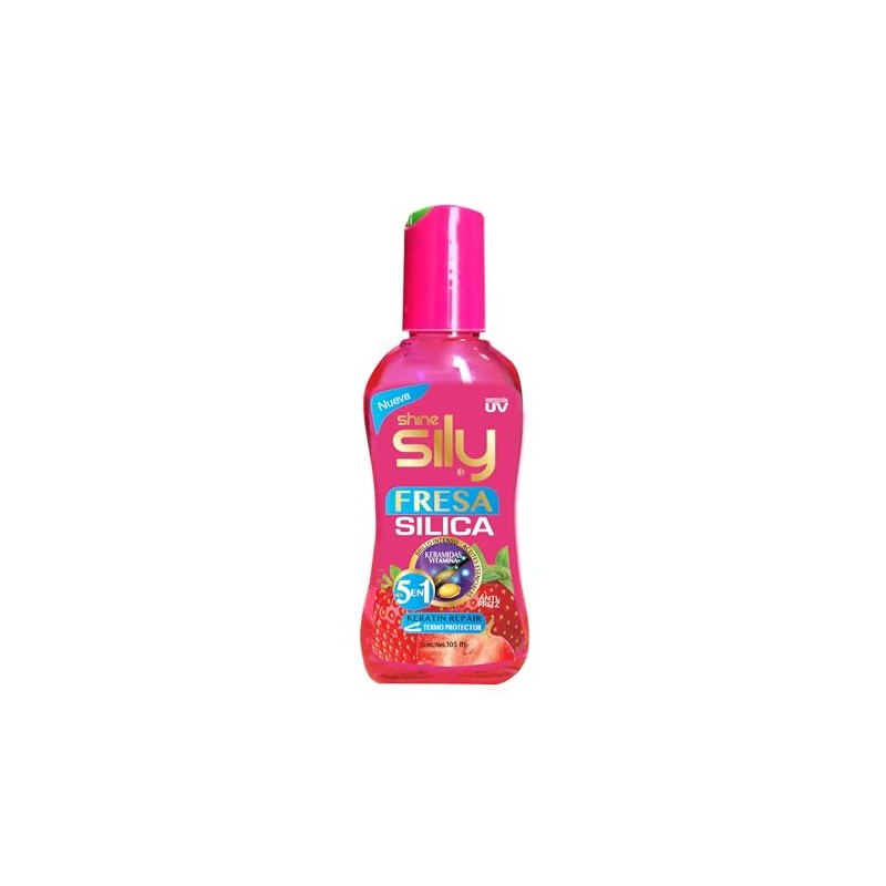 Shine Sily, Sílica Fresa, Control de Frizz y Termo Protección,