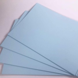 A4 Blue Card 50 Sheets Light Blue Card 160gsm Coloured A4 Printer Photocopier Coloured Card Sheets
