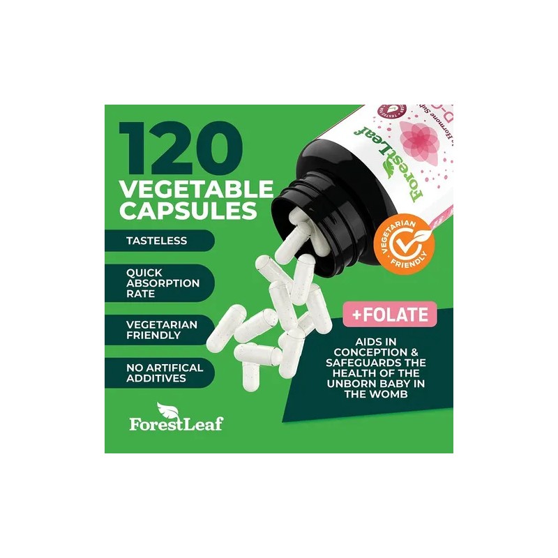 Myo & D-chiro Inositol + Folate X 120 Vcaps |